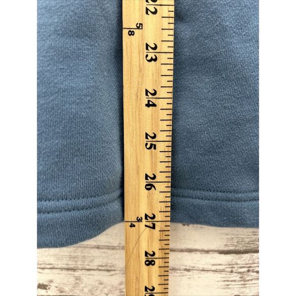 Adidas Pullover Hoodie Sweatshirt Women's Medium Orbit Indigo Teal - Picture 8 of 10